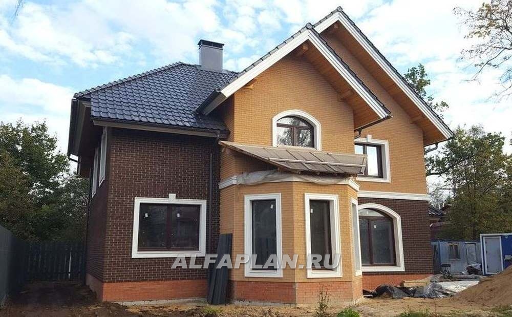 Строительство дома по проекту 503E - фото №2