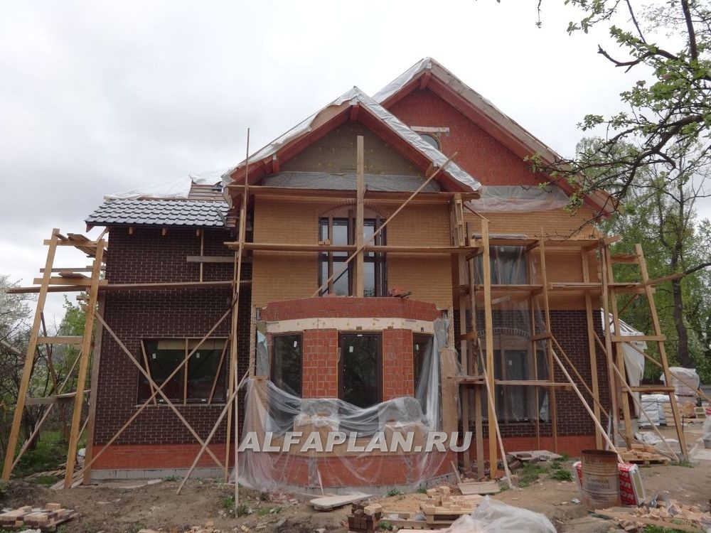 Строительство дома по проекту 503E - фото №5