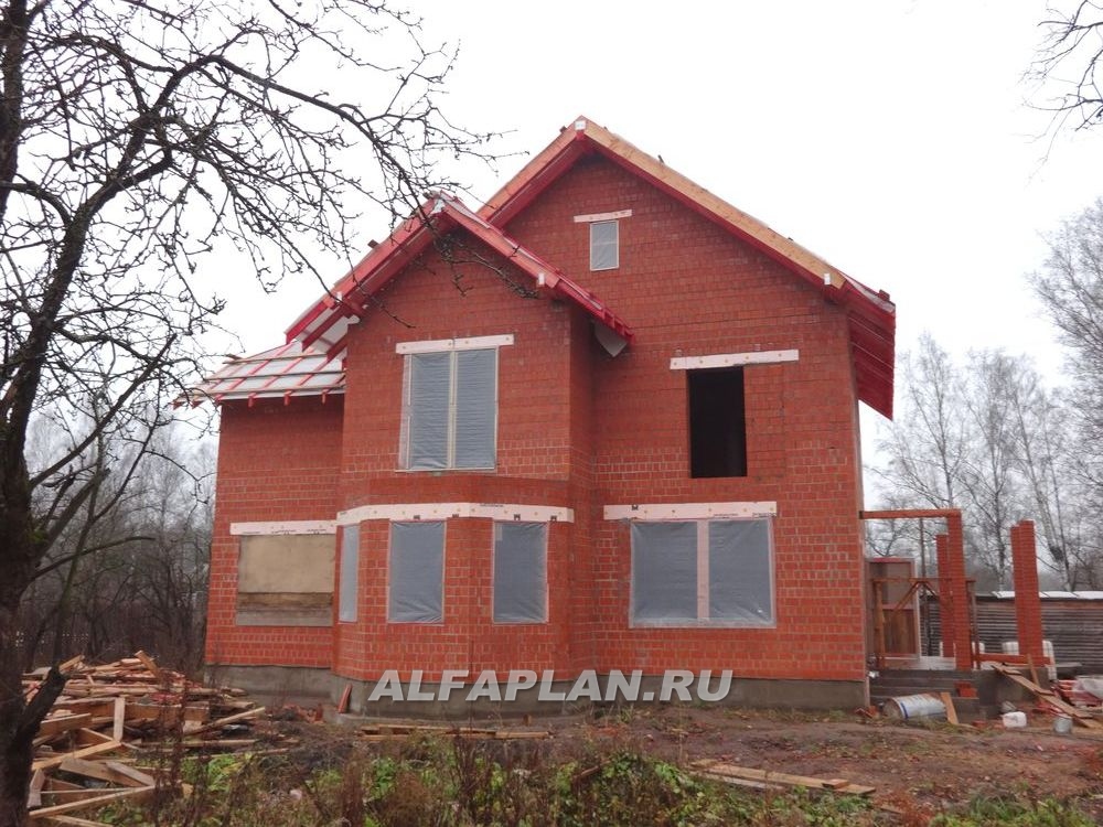 Строительство дома по проекту 503E - фото №6