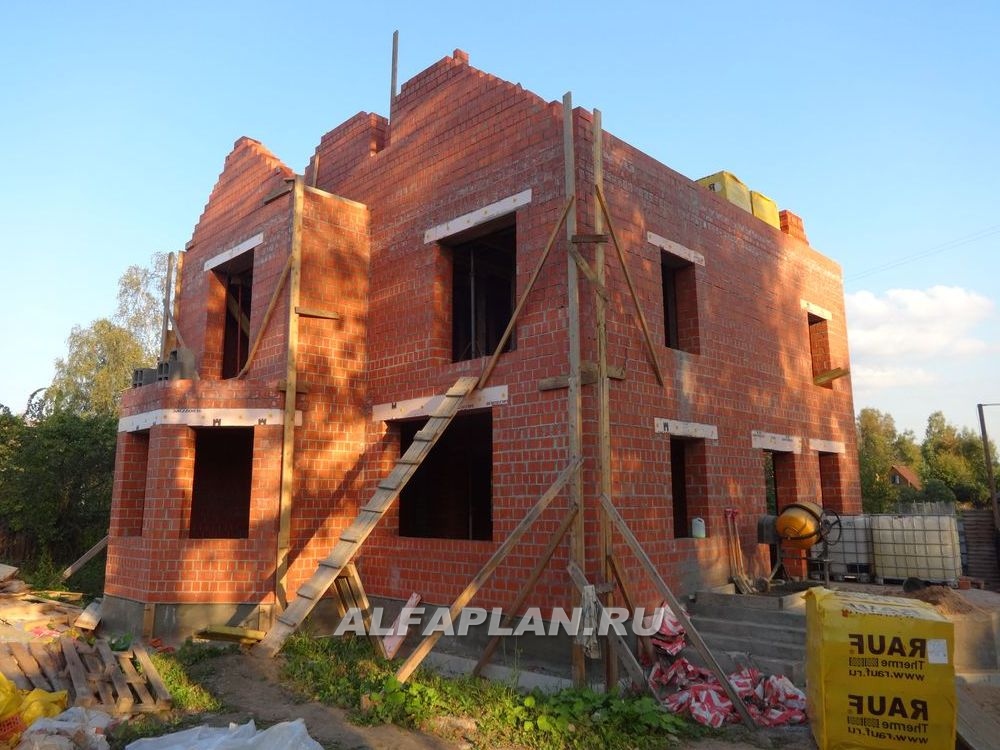 Строительство дома по проекту 503E - фото №9