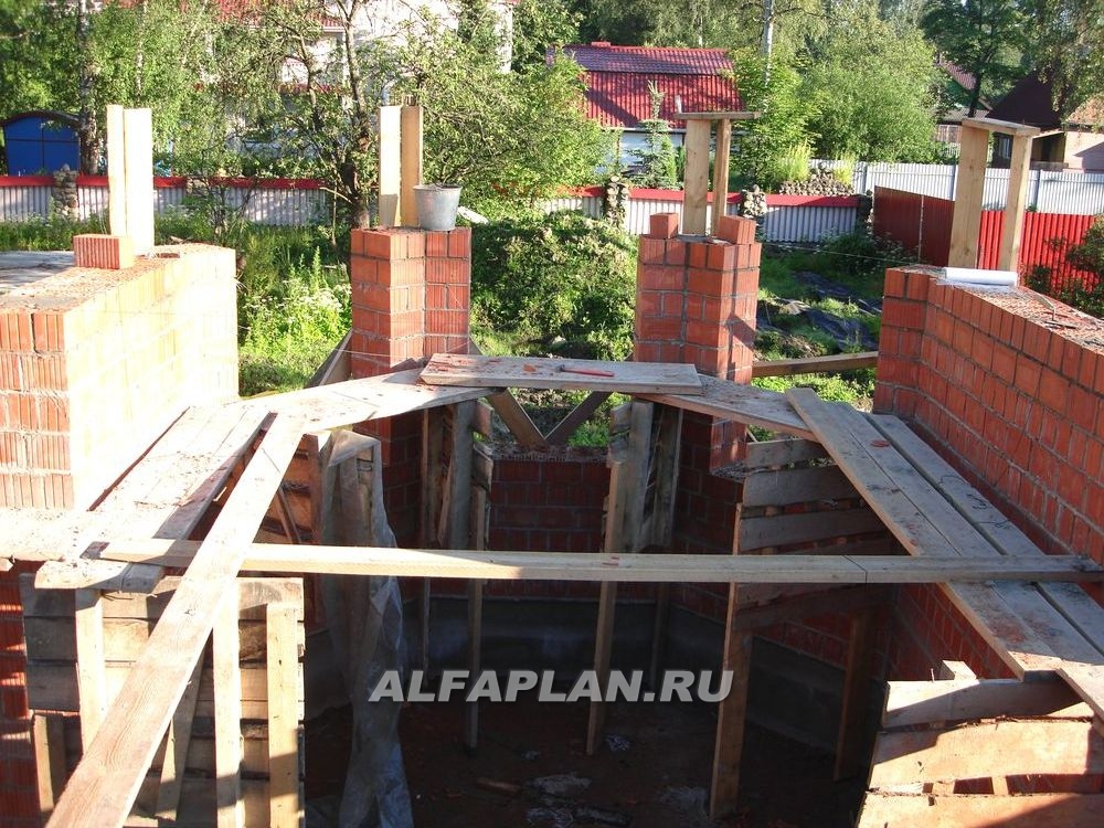 Строительство дома по проекту 503E - фото №16