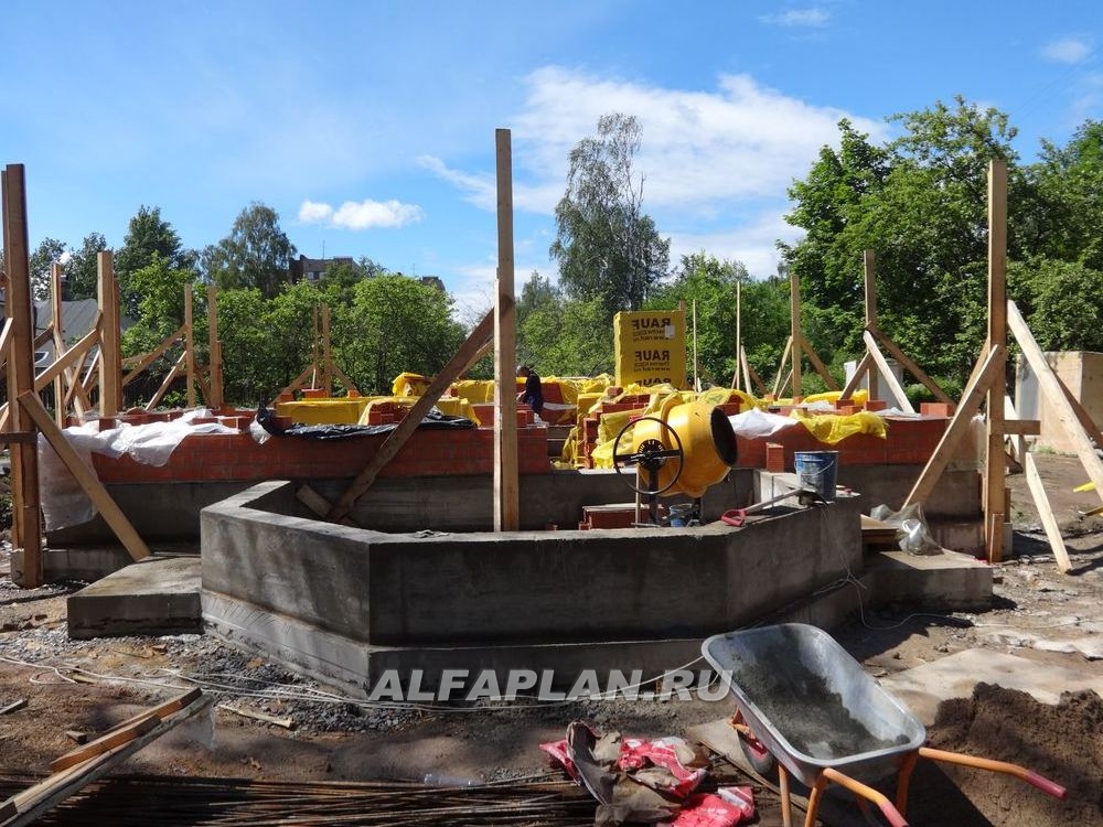 Строительство дома по проекту 503E - фото №18