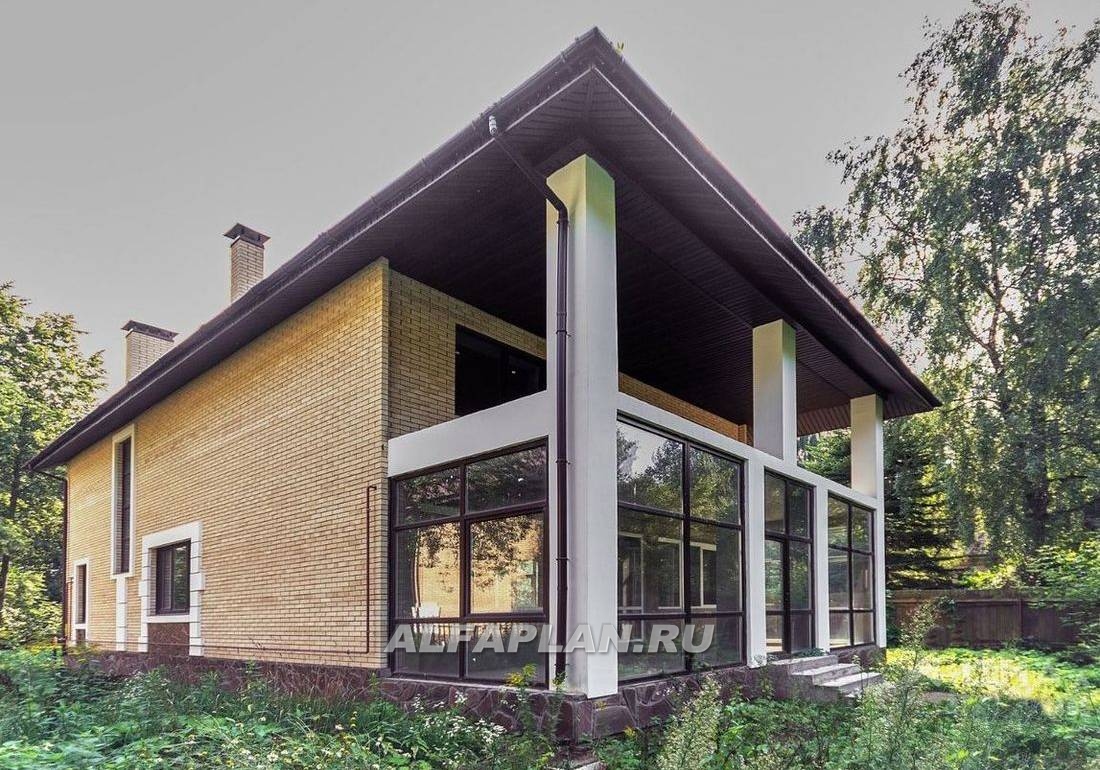 Строительство дома по проекту 508A - фото №6