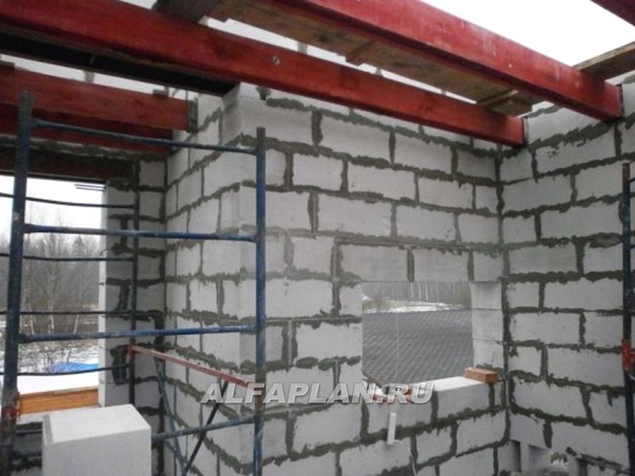 Строительство дома по проекту 491A - фото №18