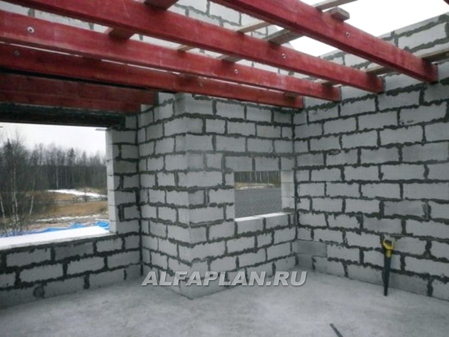 Строительство дома по проекту 491A - фото №24