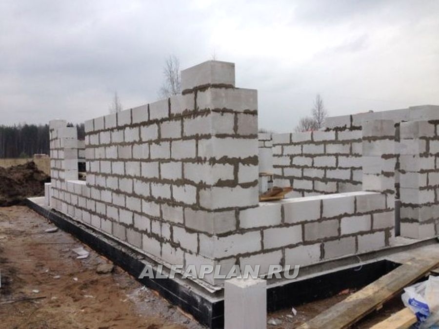 Строительство дома по проекту 491A - фото №34