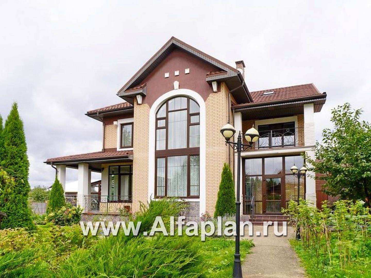 Строительство дома по проекту 98A - фото №1