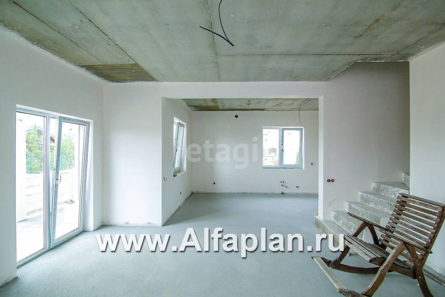 Строительство дома по проекту 490E-S - фото №11