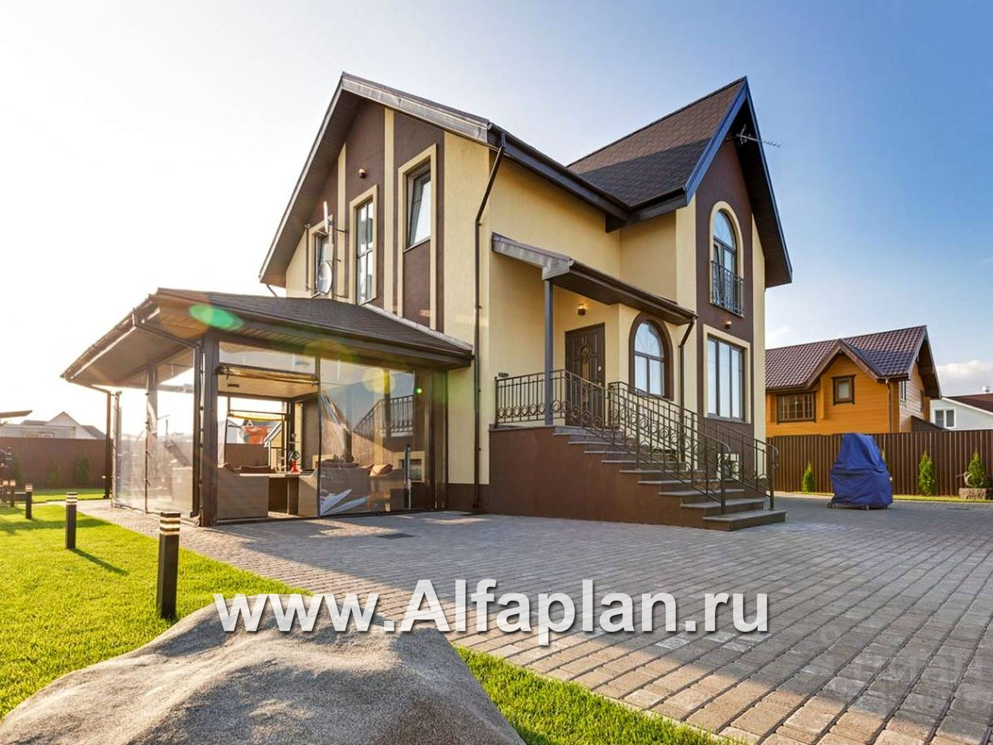 Строительство дома по проекту 103AC - фото №1