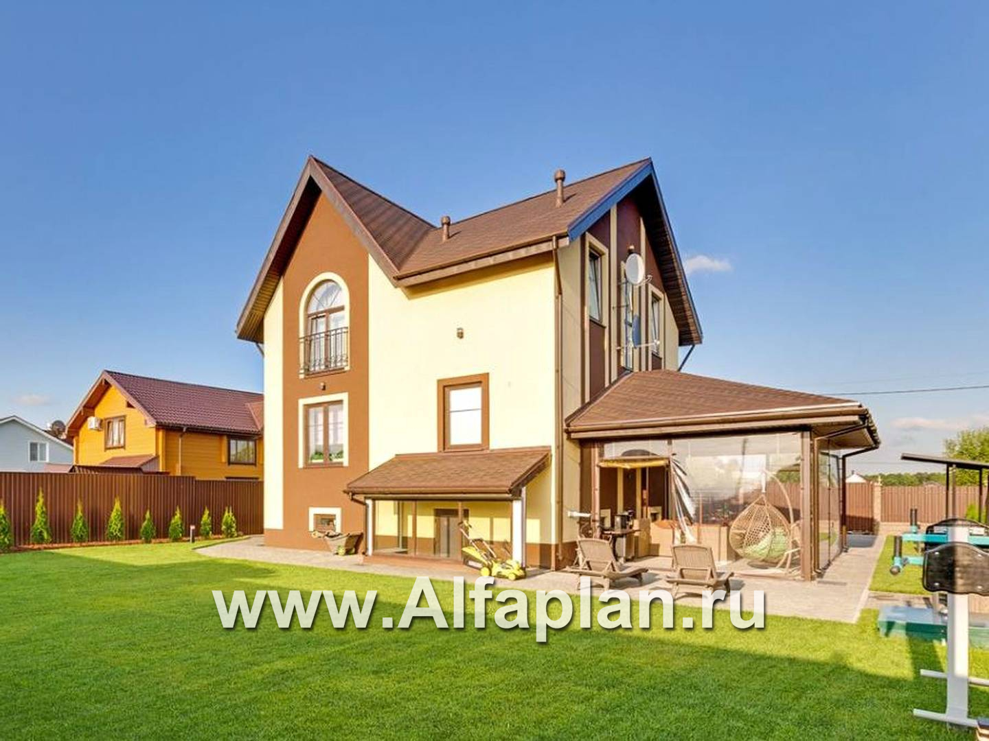 Строительство дома по проекту 103AC - фото №2