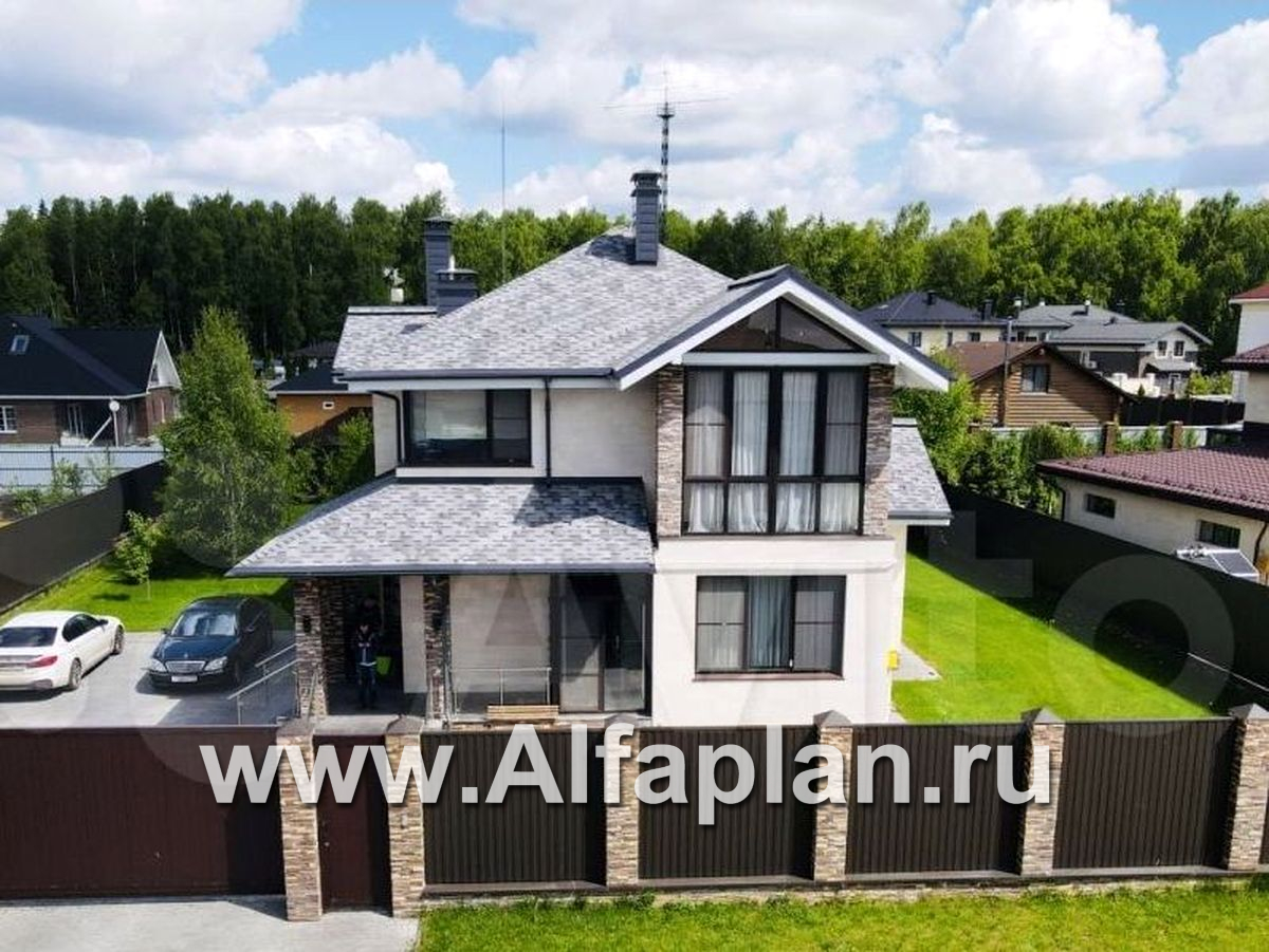 Строительство дома по проекту 106A - фото №1