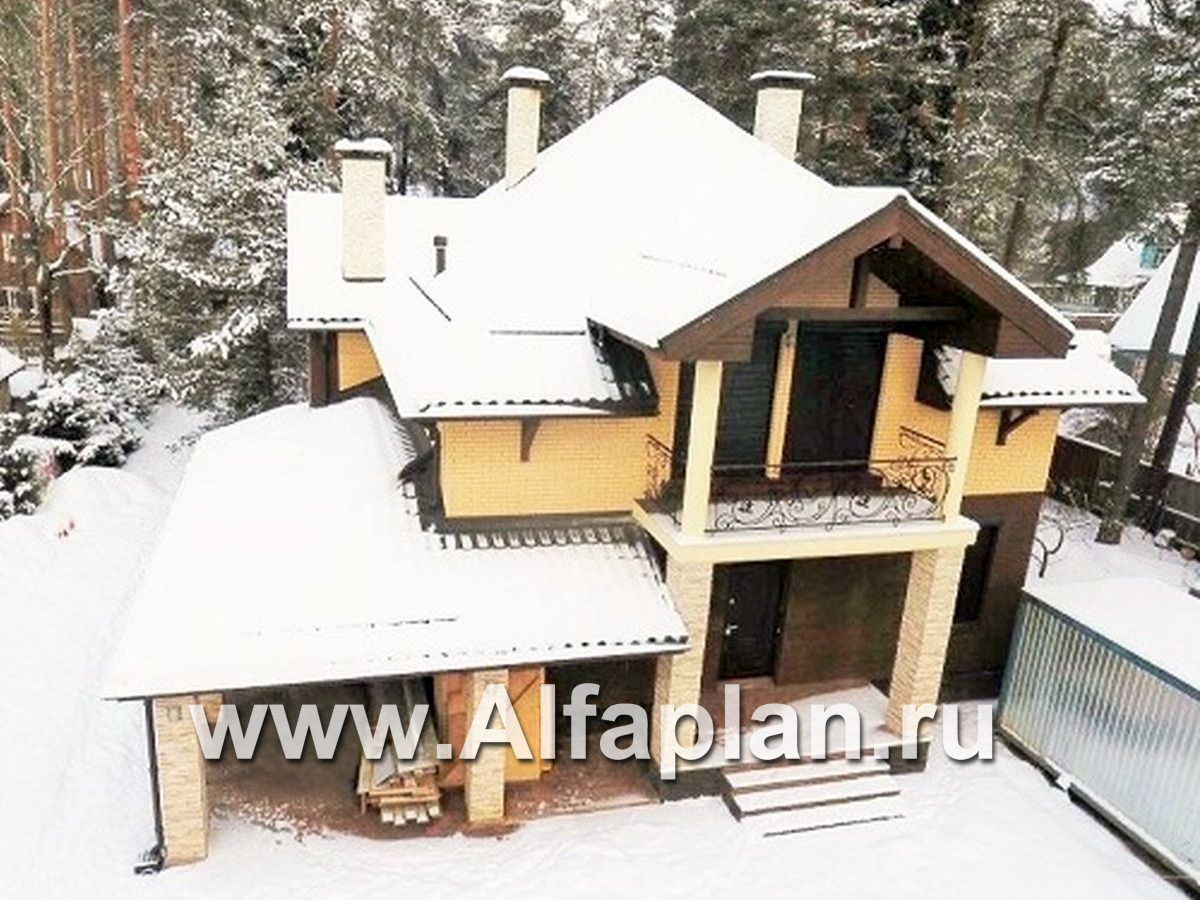 Строительство дома по проекту 142A - фото №1