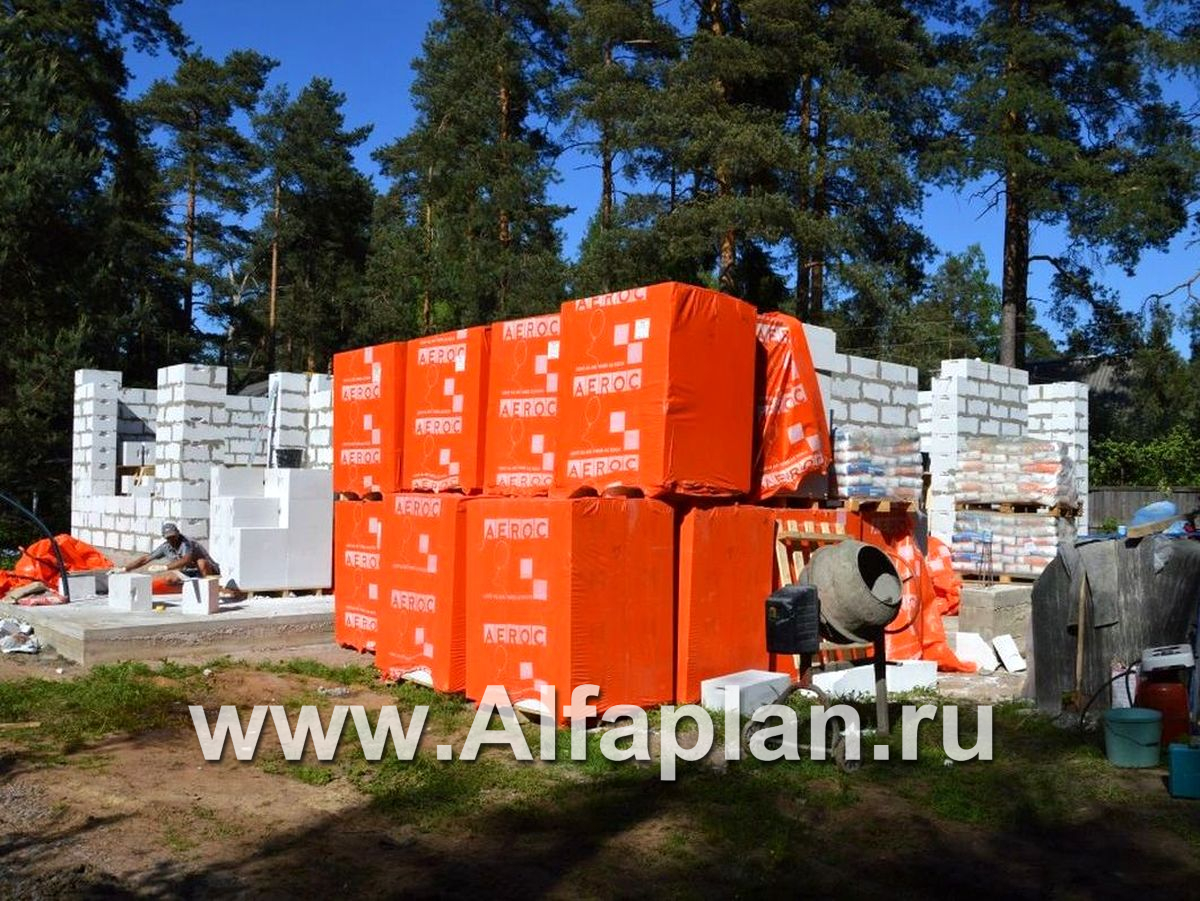 Строительство дома по проекту 142A - фото №2