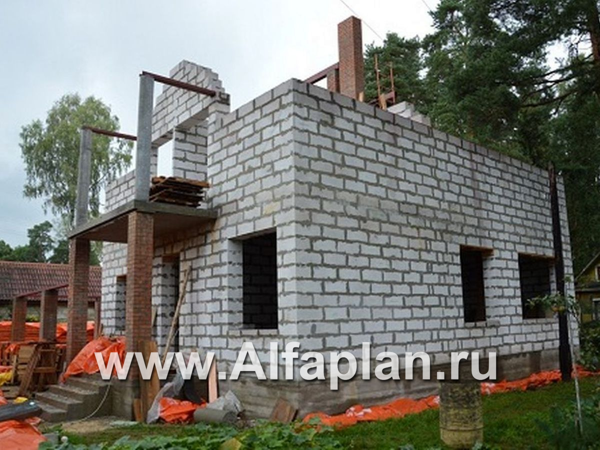 Строительство дома по проекту 142A - фото №8