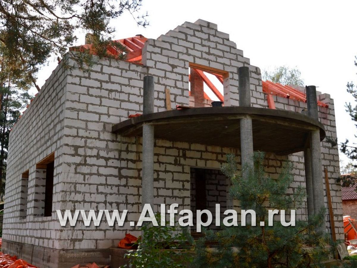 Строительство дома по проекту 142A - фото №9