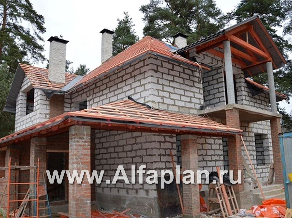 Строительство дома по проекту 142A - фото №11