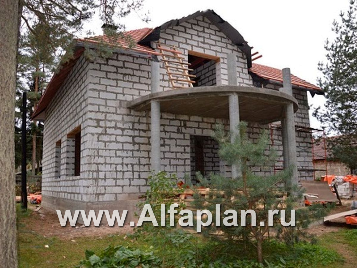 Строительство дома по проекту 142A - фото №12