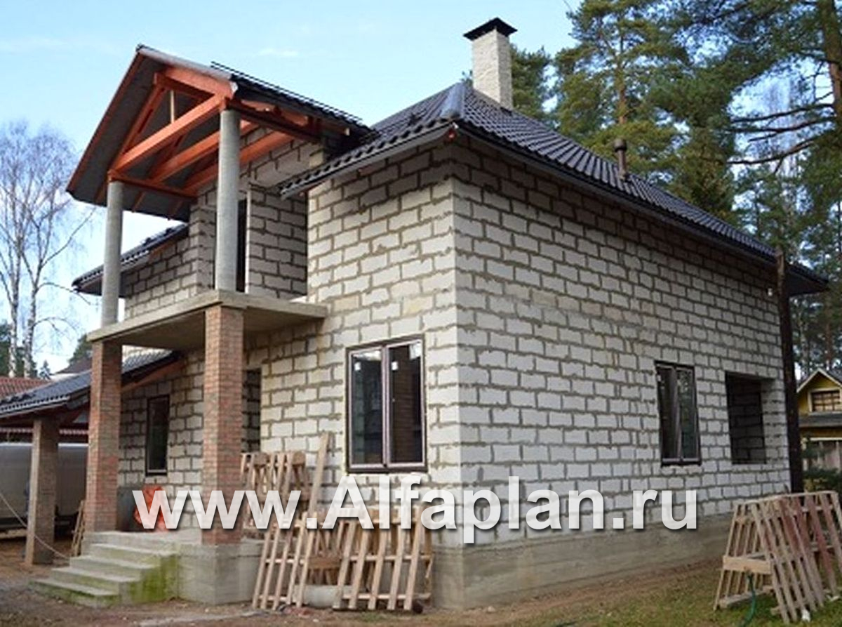 Строительство дома по проекту 142A - фото №14