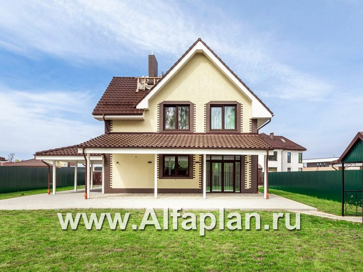 Строительство дома по проекту 185A - фото №4