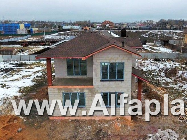 Строительство дома по проекту 157A - фото №8