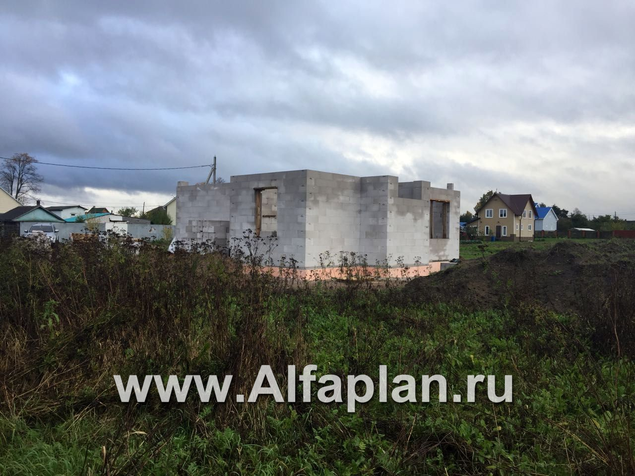 Строительство дома по проекту 157A - фото №15