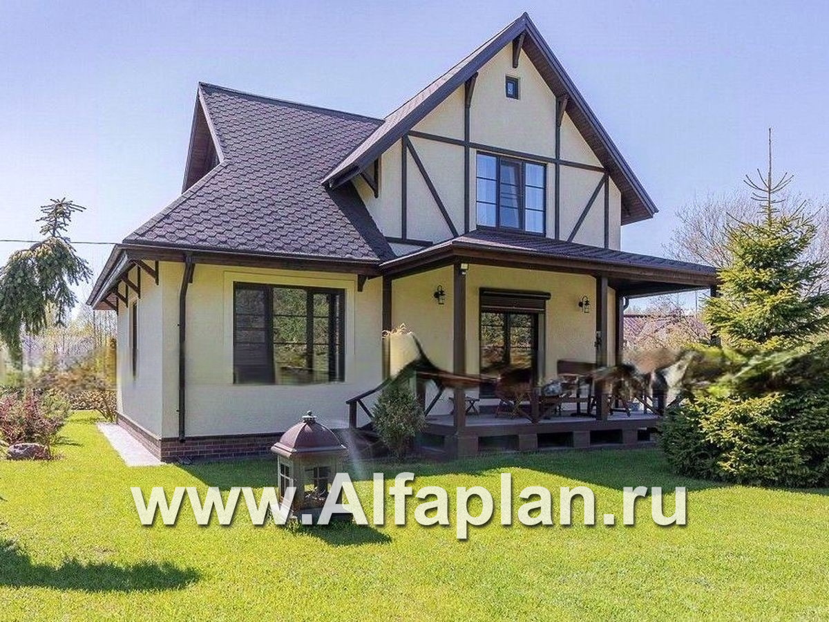 Строительство дома по проекту 99E - фото №1