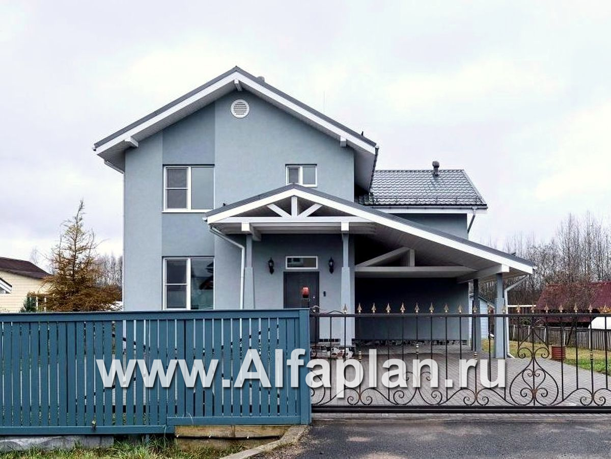 Строительство дома по проекту 79B - фото №1