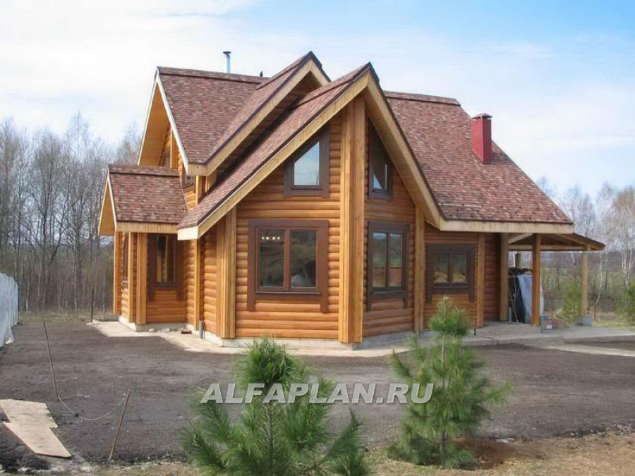 Строительство дома по проекту 34A - фото №2