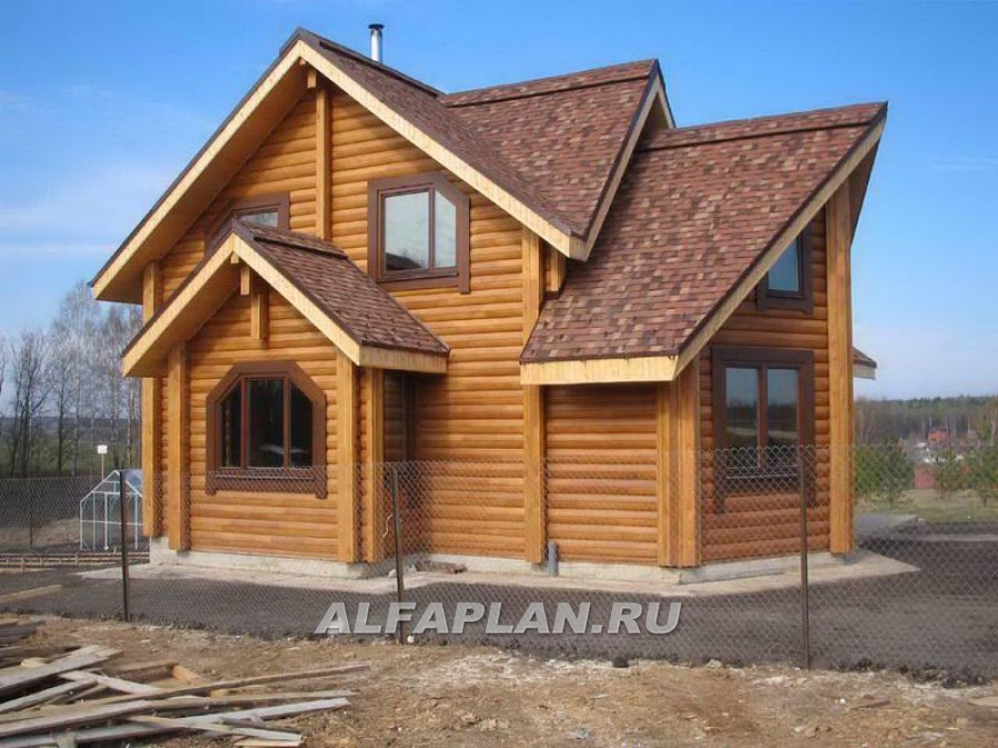 Строительство дома по проекту 34A - фото №3