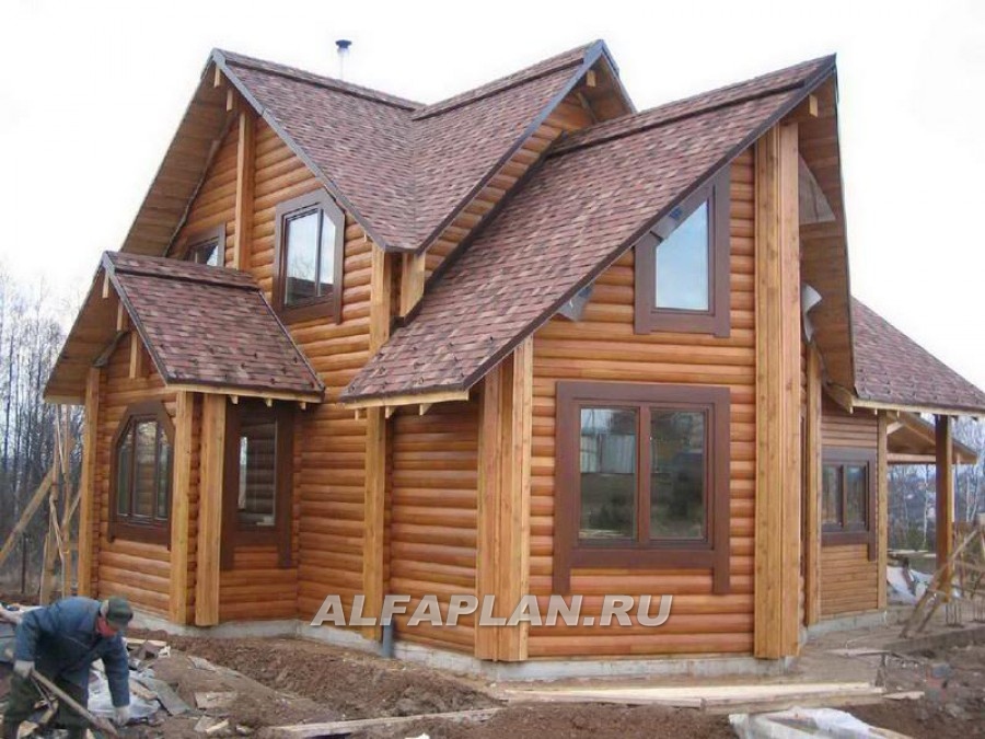 Строительство дома по проекту 34A - фото №4