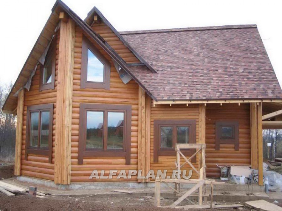 Строительство дома по проекту 34A - фото №6