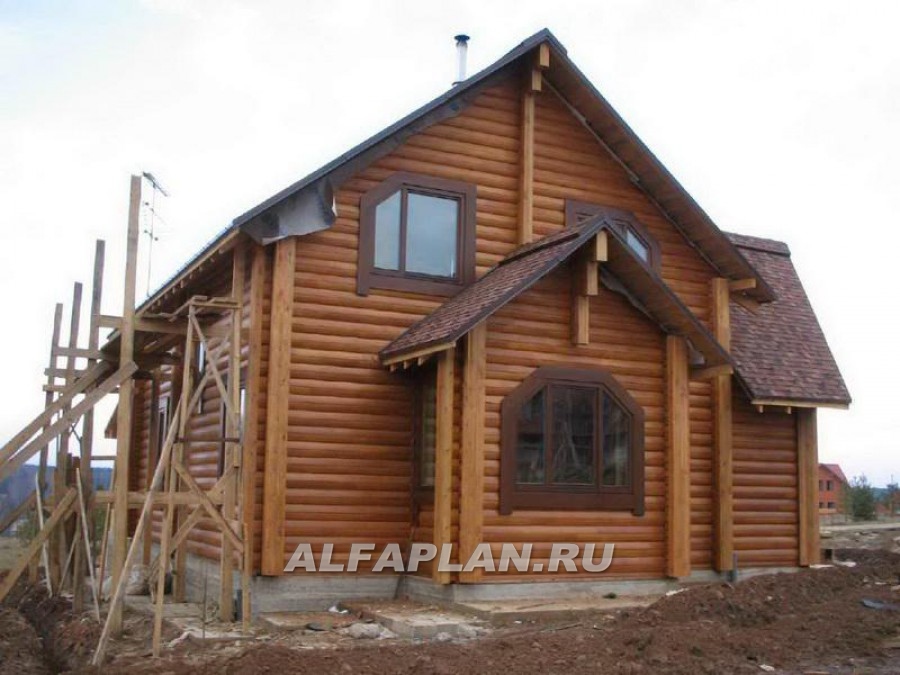 Строительство дома по проекту 34A - фото №7