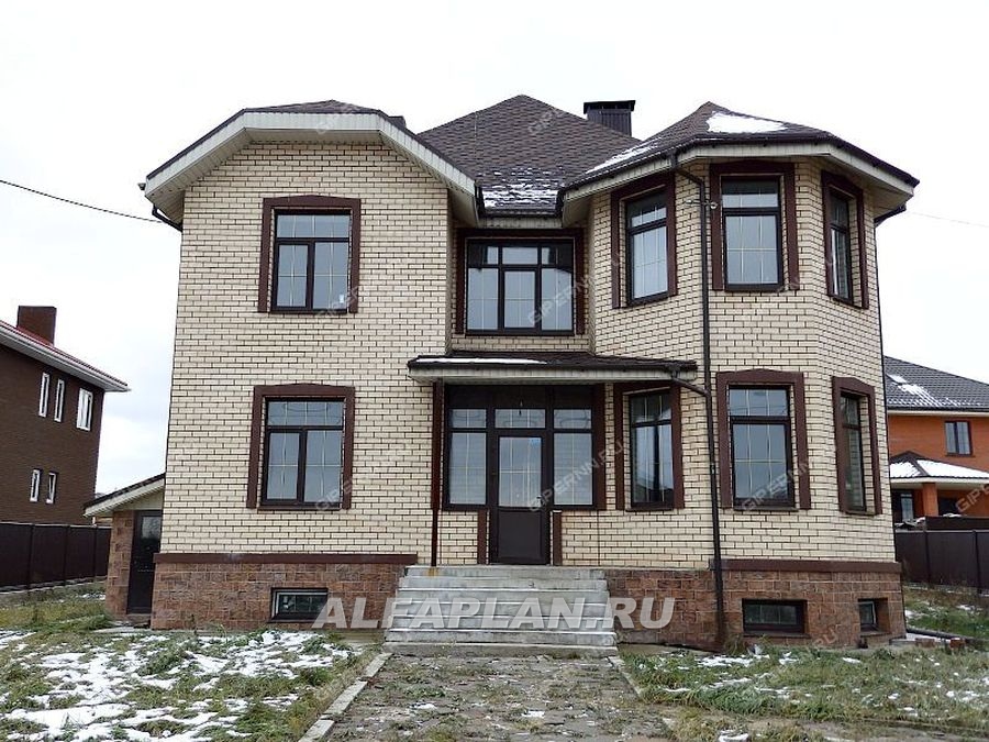 Строительство дома по проекту 49A - фото №1