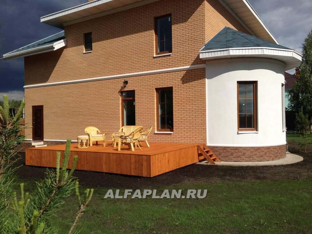 Строительство дома по проекту 56B - фото №3