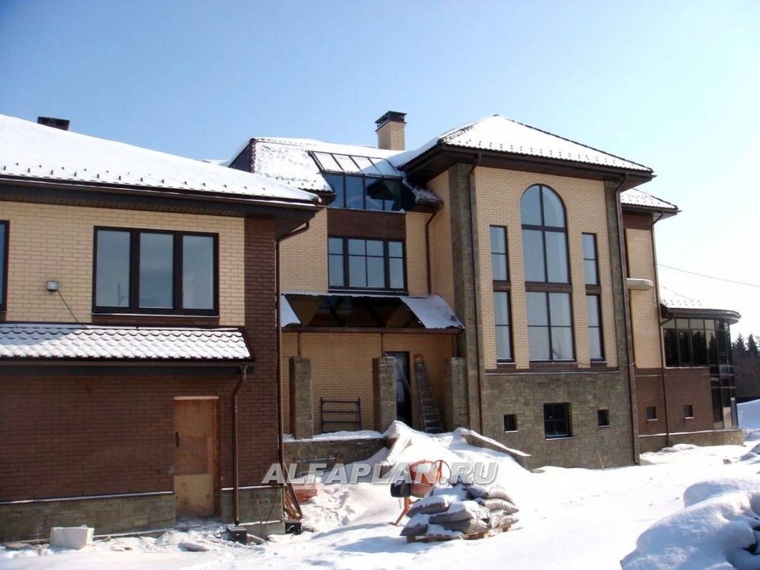 Строительство дома по проекту 58A - фото №4