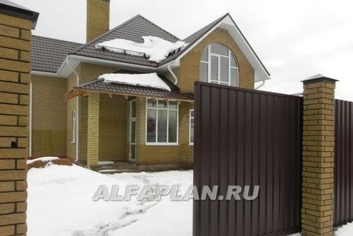 Строительство дома по проекту 65A - фото №2