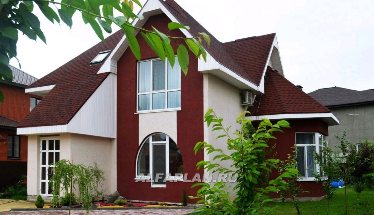 Строительство дома по проекту 68A - фото №2