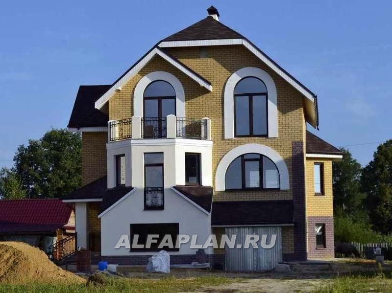 Строительство дома по проекту 70K - фото №1