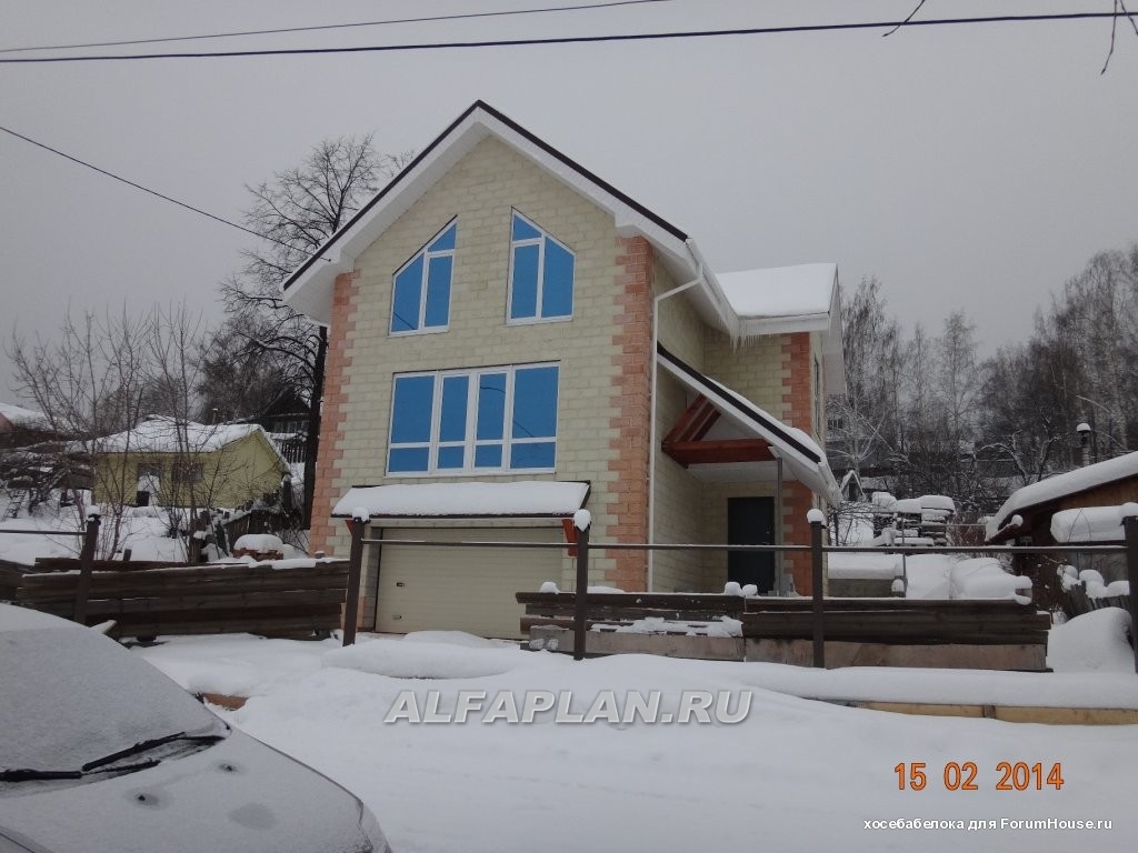 Строительство дома по проекту 72E - фото №8