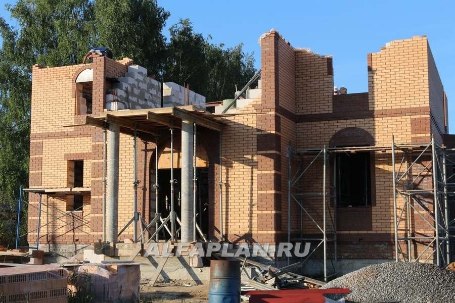 Строительство дома по проекту 78A - фото №5