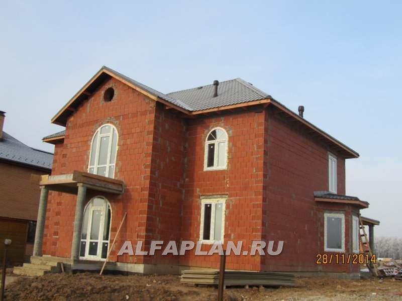 Строительство дома по проекту 78A - фото №6