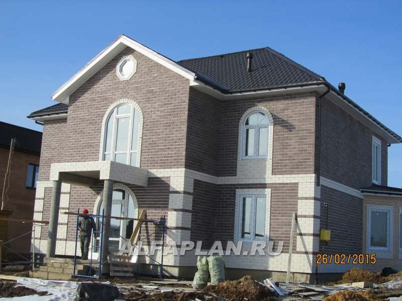 Строительство дома по проекту 78A - фото №9