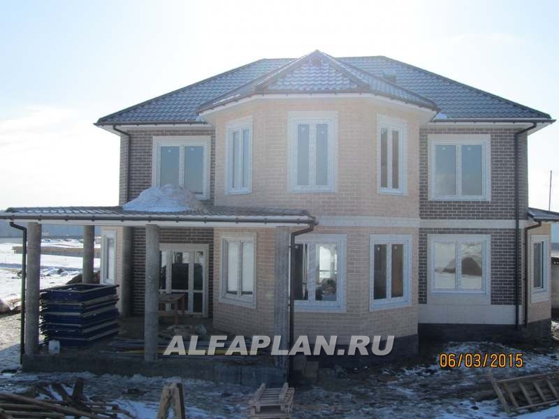 Строительство дома по проекту 78A - фото №12