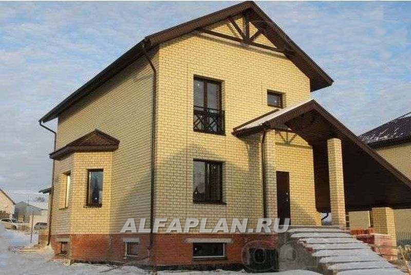 Строительство дома по проекту 79A - фото №4