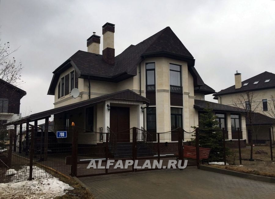 Строительство дома по проекту 88K - фото №5