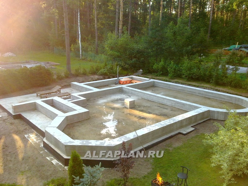 Строительство дома по проекту 89A - фото №1