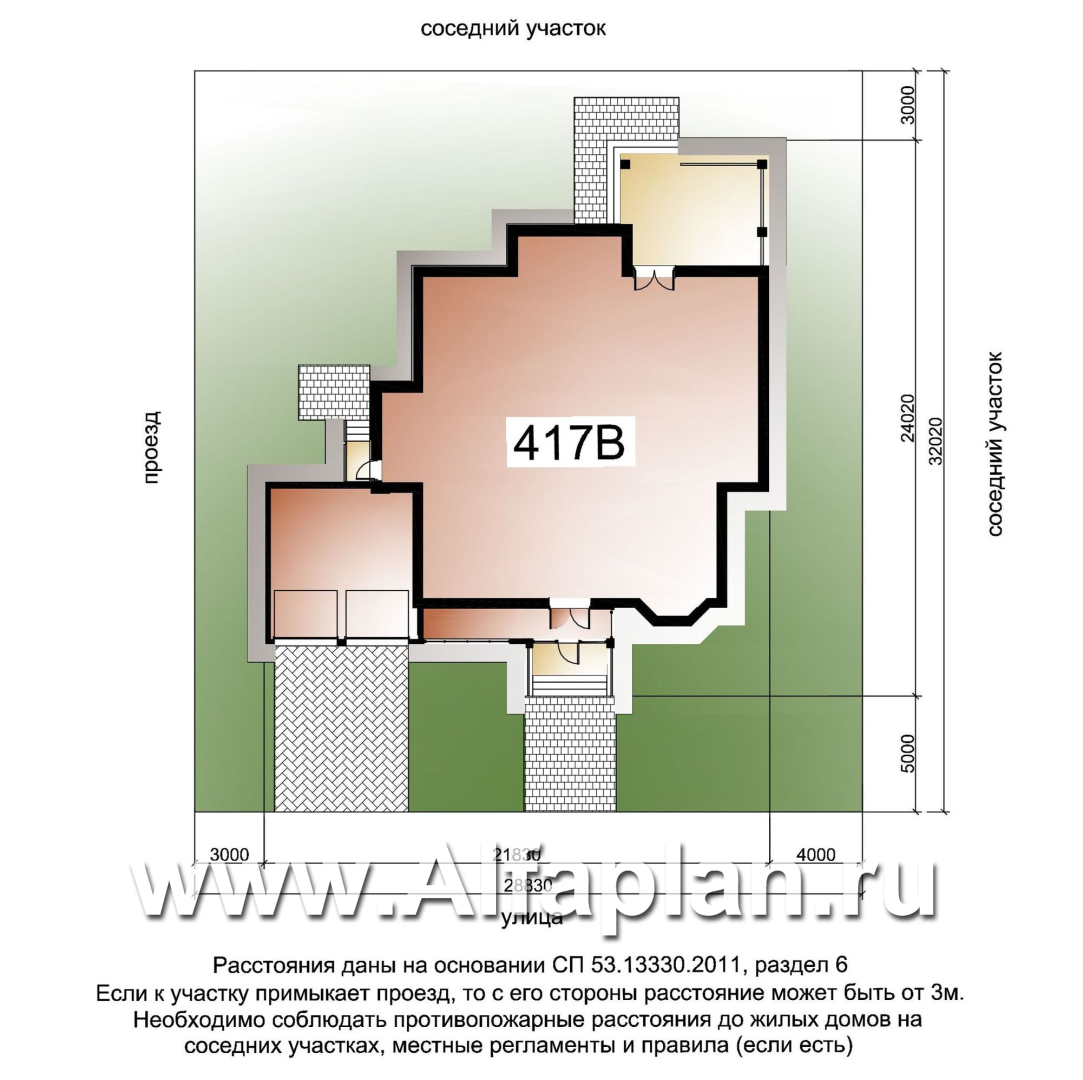 Проекты домов Альфаплан - Вилла «Эдельвейс» — современный комфортабельный особняк - дополнительное изображение №2