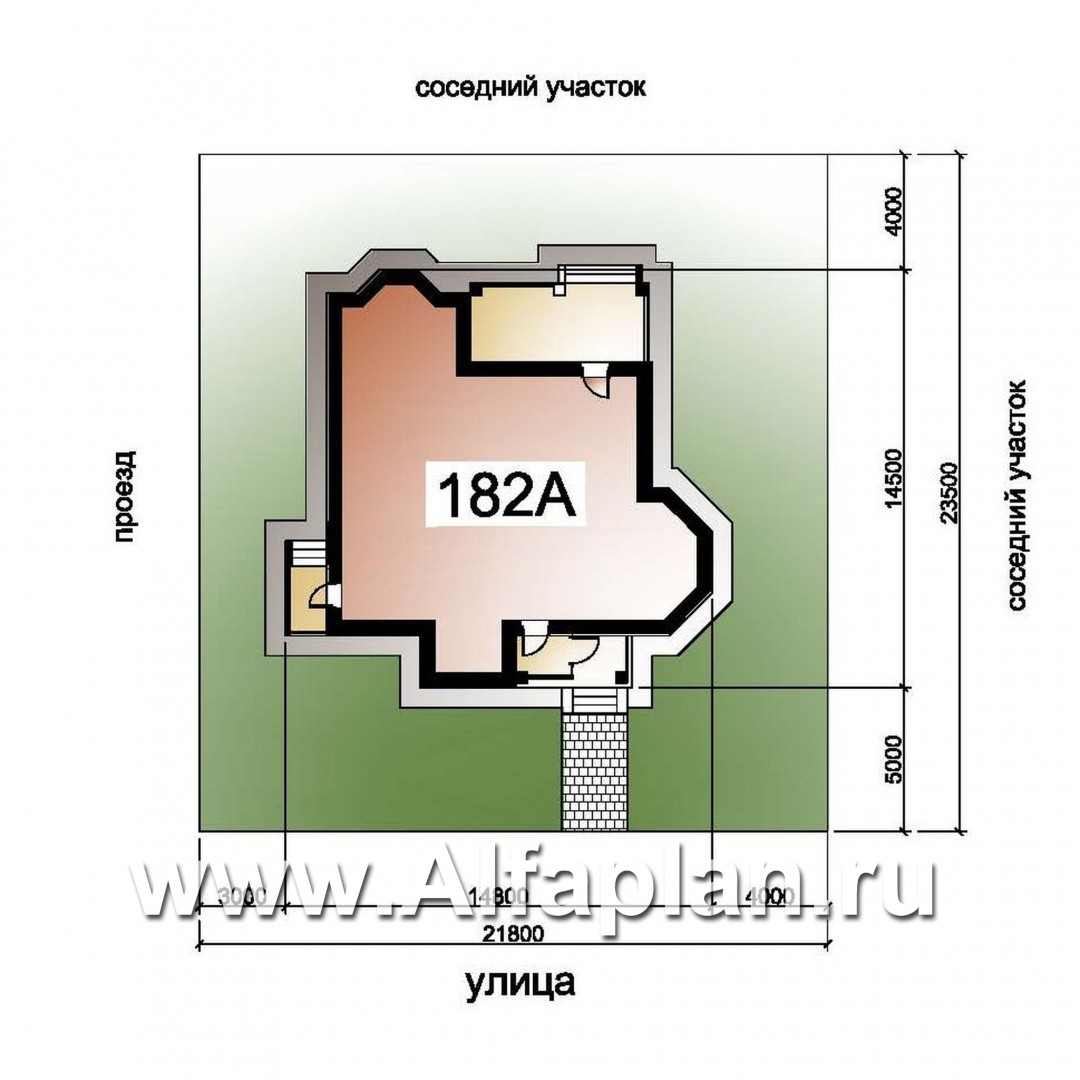 Проекты домов Альфаплан - «Зальцбург» - дом с рациональной планировкой - дополнительное изображение №4