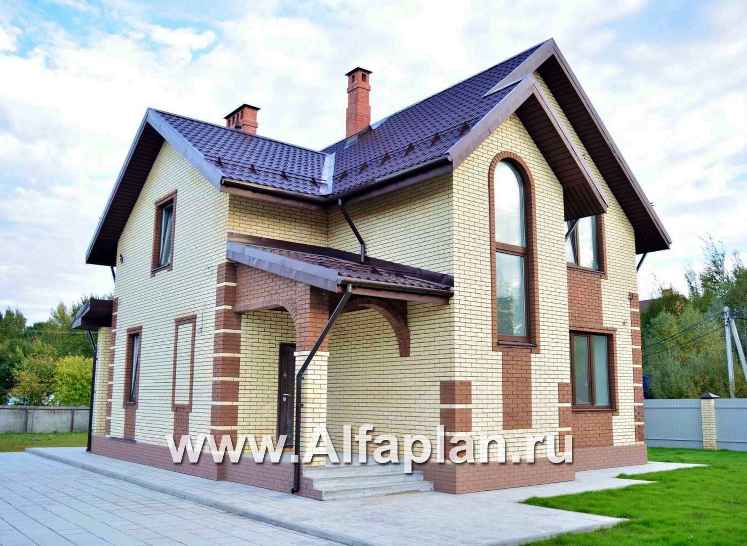 Проекты домов Альфаплан - «Приоритет»-  элегантный коттедж с идеальным планом - дополнительное изображение №4