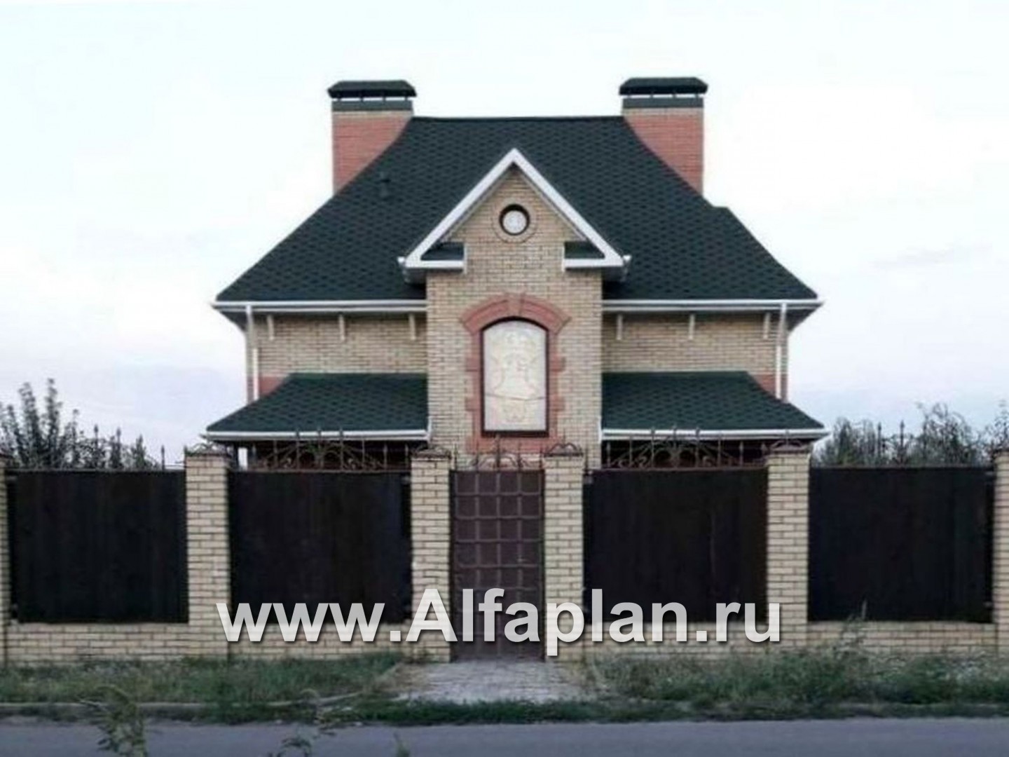 Проекты домов Альфаплан - «Шале Малек» - компактный загородный дом для небольшого участка - дополнительное изображение №4